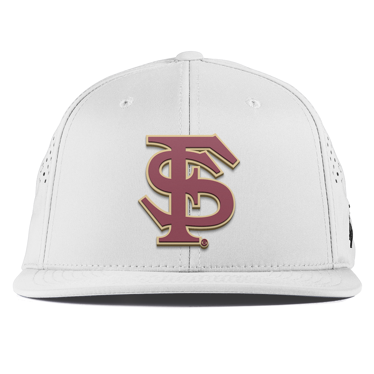 Florida State University "FSU Block" Flat Performance White