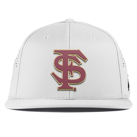 Florida State University "FSU Block" Flat Performance White