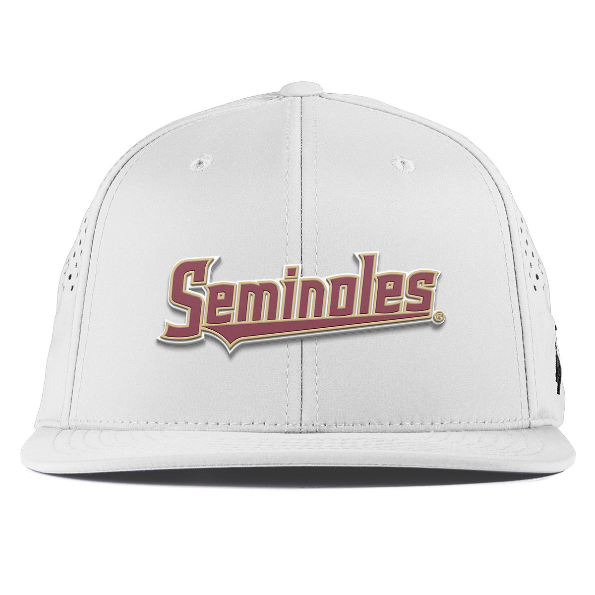 Florida State University "FSU Seminoles Block" Flat Performance White