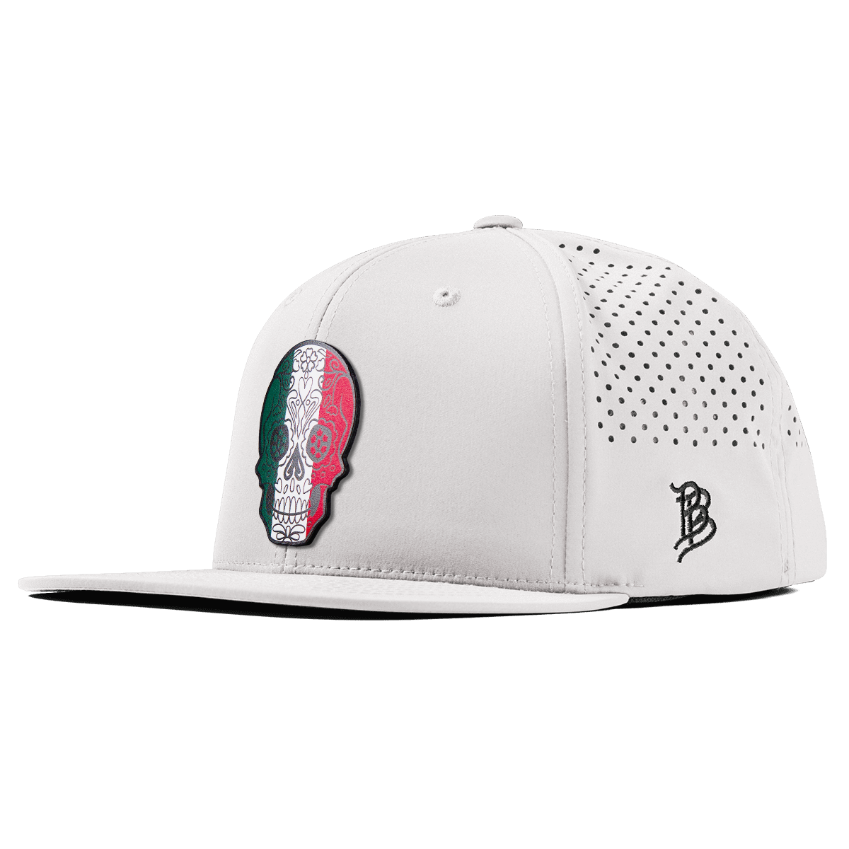Fiesta Sugar Skull Flat Performance White