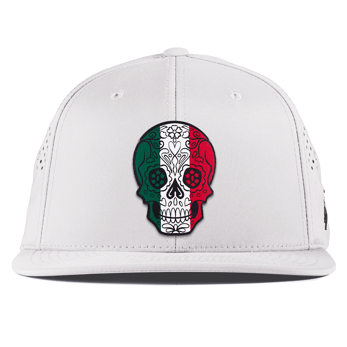 Fiesta Sugar Skull Flat Performance White