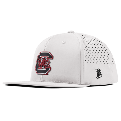 University of South Carolina "Gamecocks Garnet" Flat Performance White