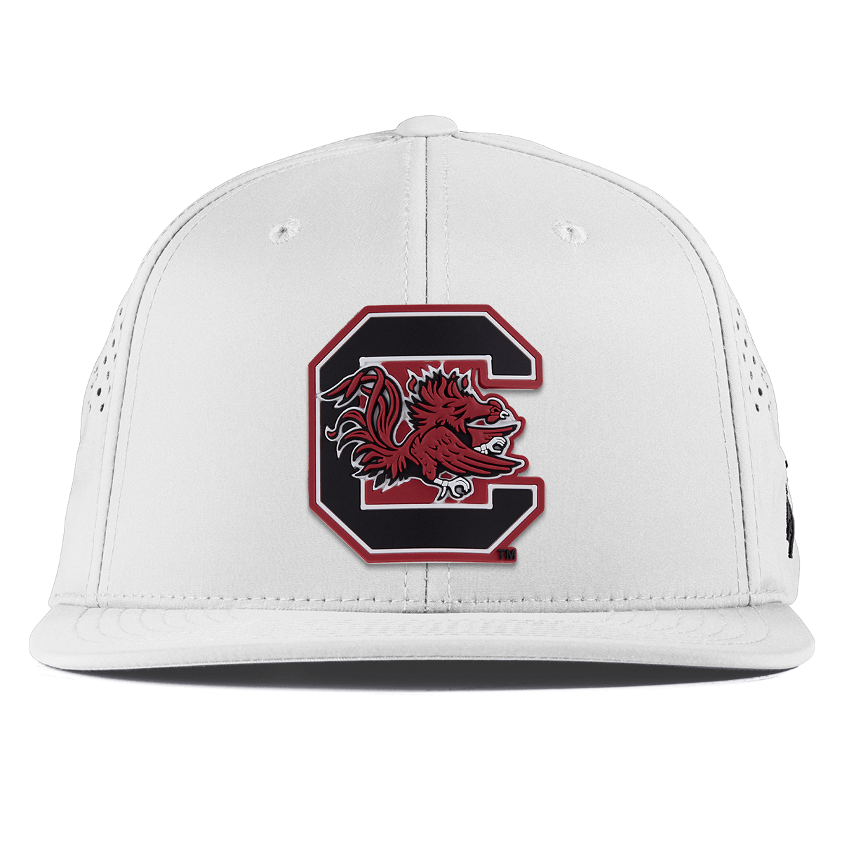 University of South Carolina "Gamecocks Garnet" Flat Performance White