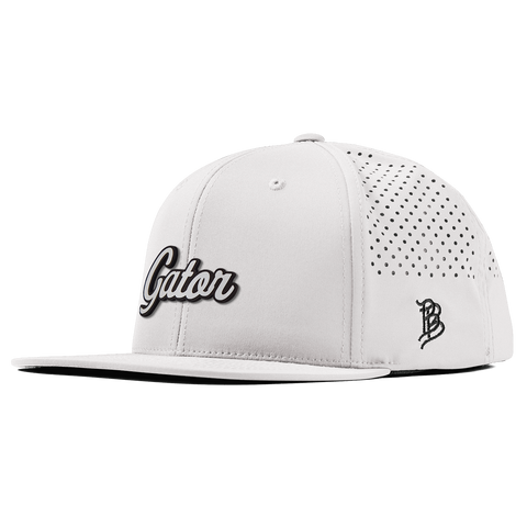 Gator Script White Flat Performance White