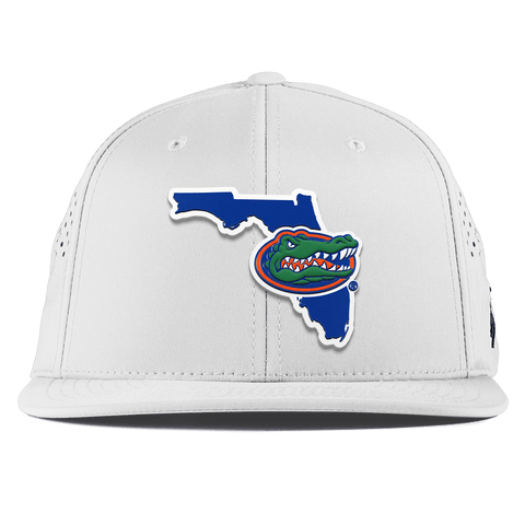 University of Florida "Gator State" Flat Performance White