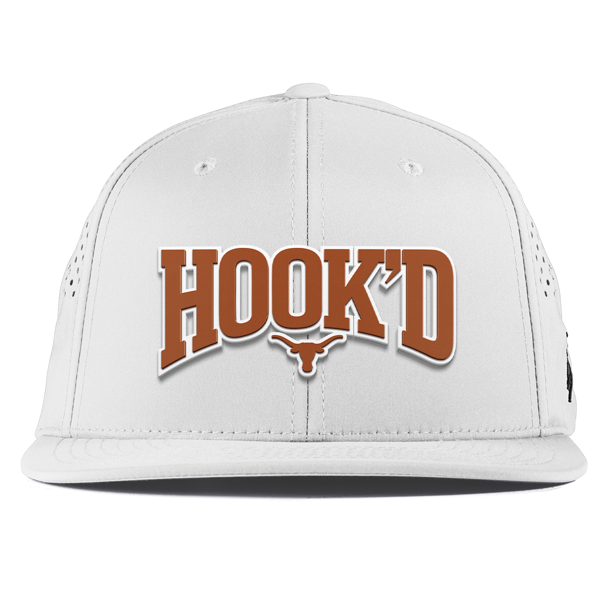University of Texas "Hook'D" Flat Performance White 