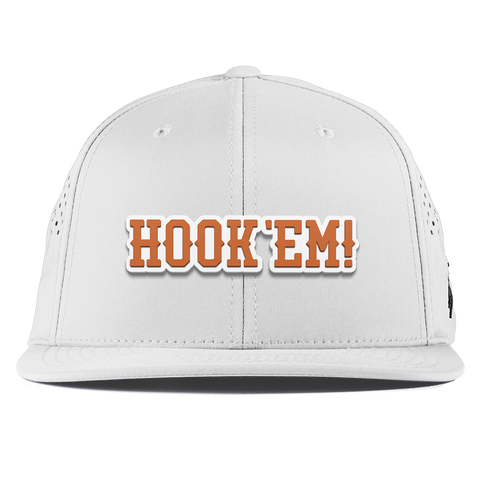 University of Texas "Hook'Em Horns" Flat Performance White