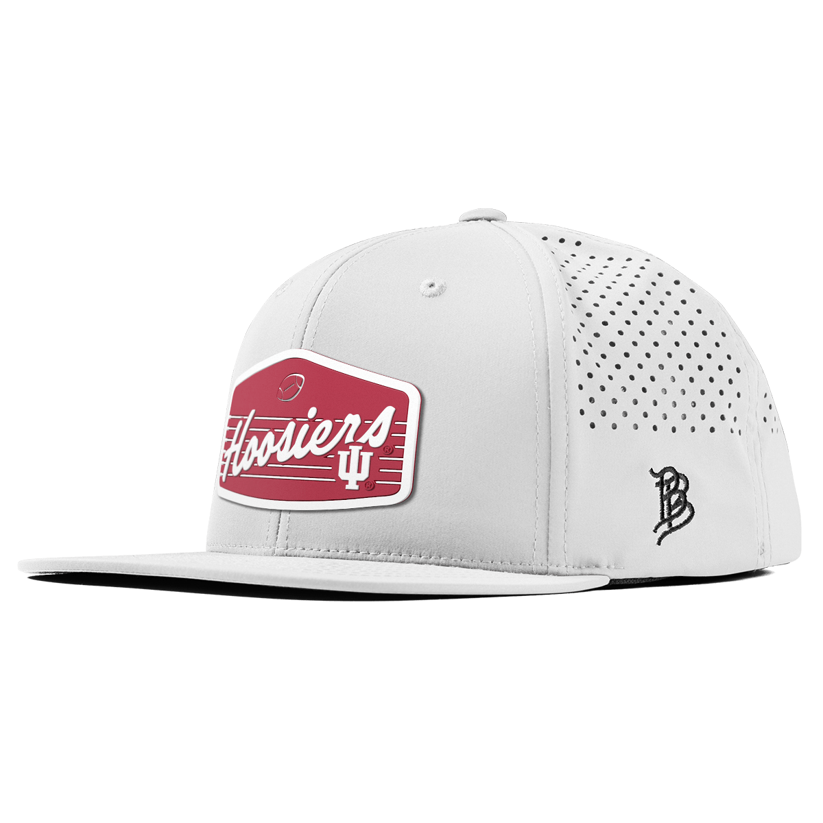 Indiana University "Hoosiers Football" Flat Performance White