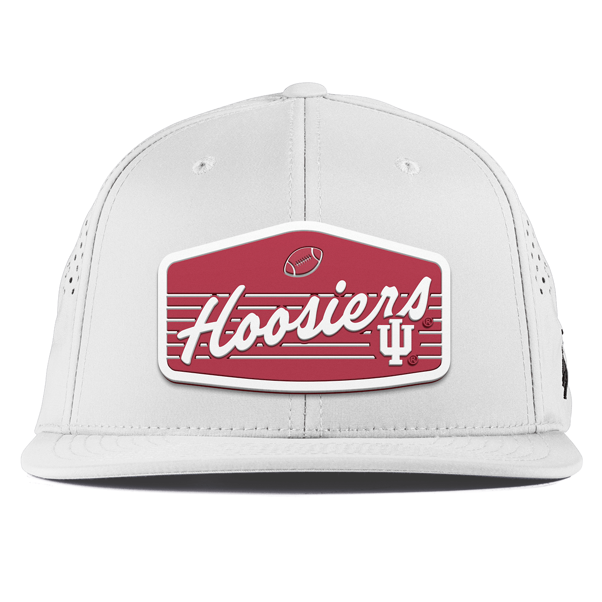 Indiana University "Hoosiers Football" Flat Performance White