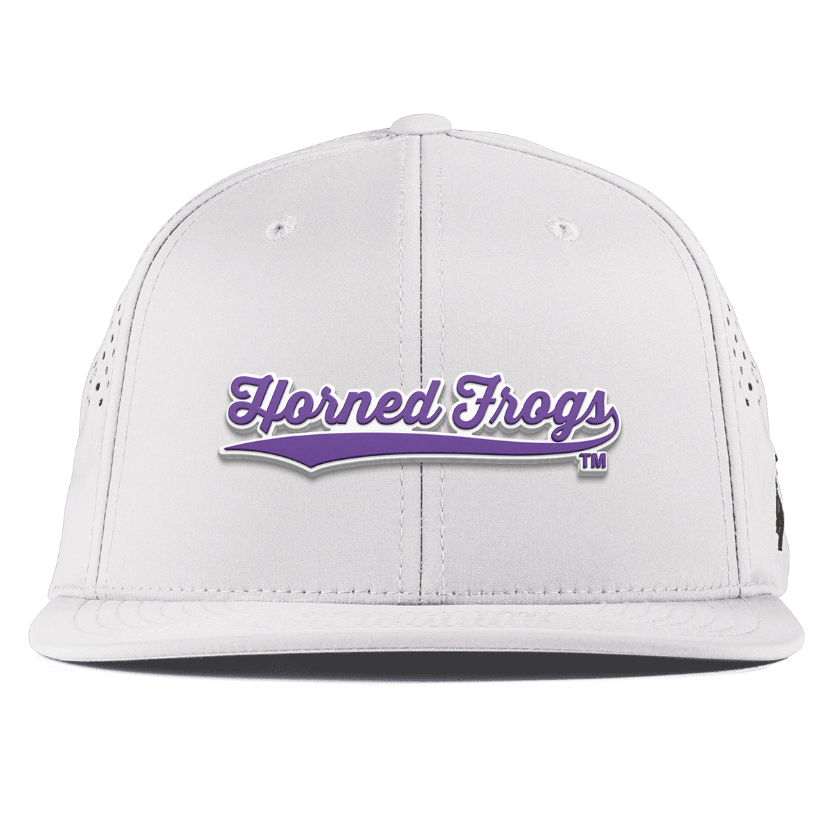 Texas Christian University "TCU Horned Frogs Scripts" Flat Performance White
