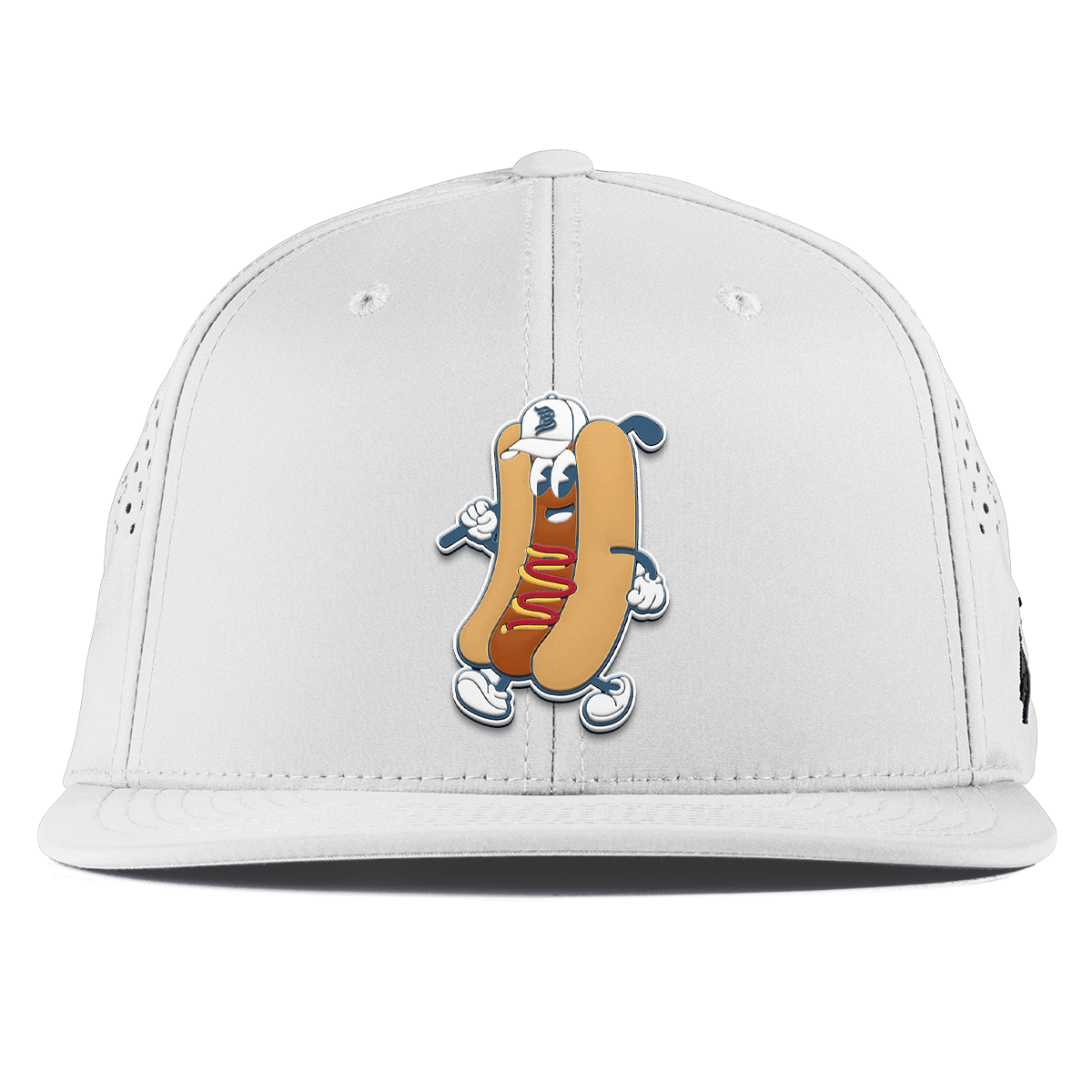 Hot Dog Buddy Flat Performance White