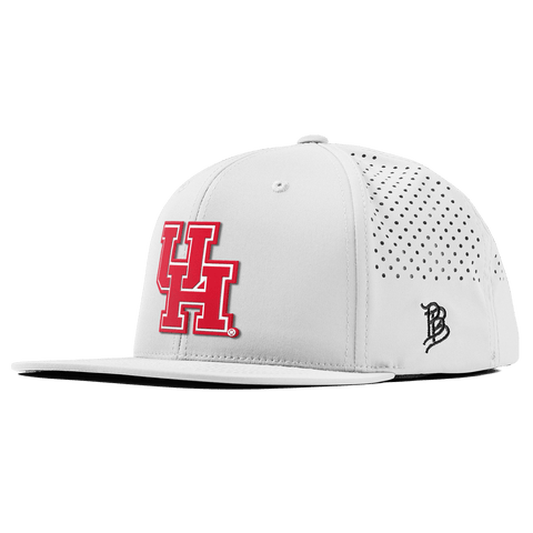 University of Houston "Houston Block" Flat Performance White 