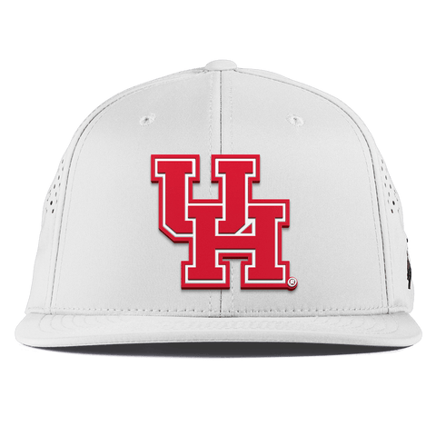 University of Houston "Houston Block" Flat Performance White 