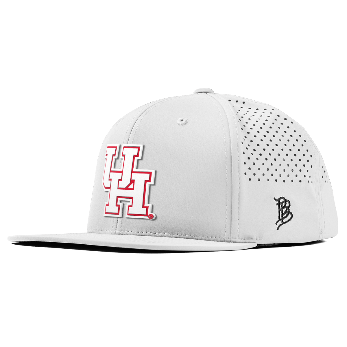 University of Houston "Houston Block" Flat Performance White 