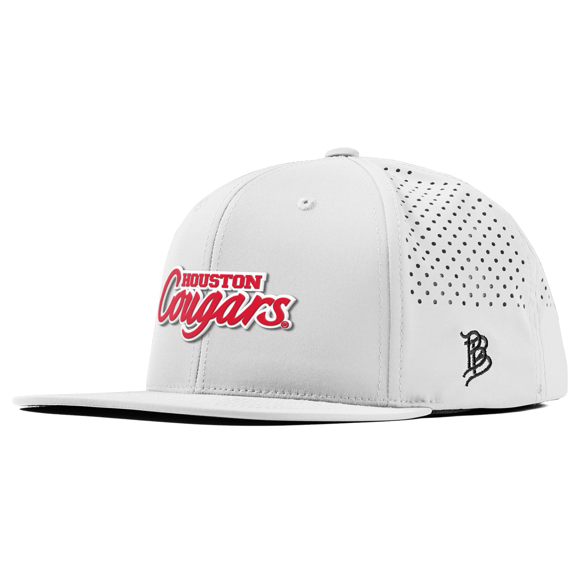 University of Houston "Houston Cougars" Flat Performance White 