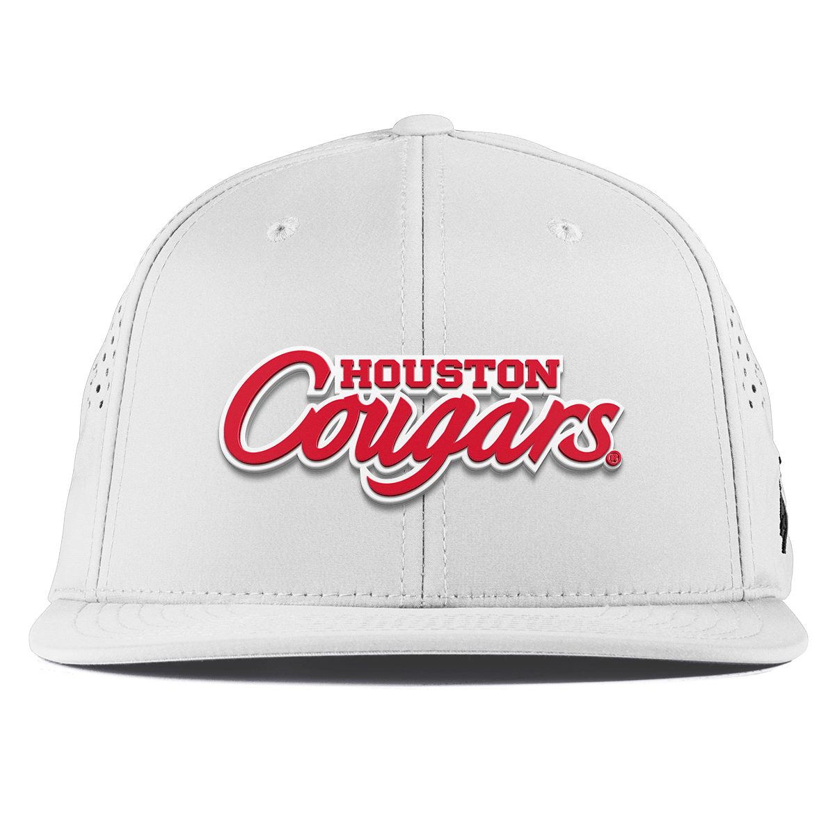 University of Houston "Houston Cougars" Flat Performance White 