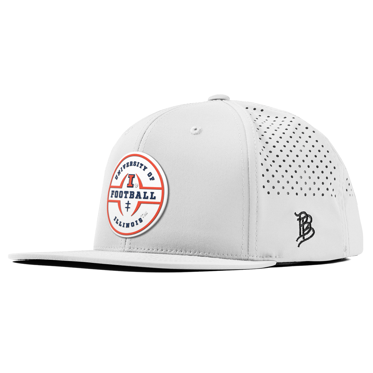 University of Illinois "Illinois Football Legacy" Flat Performance White