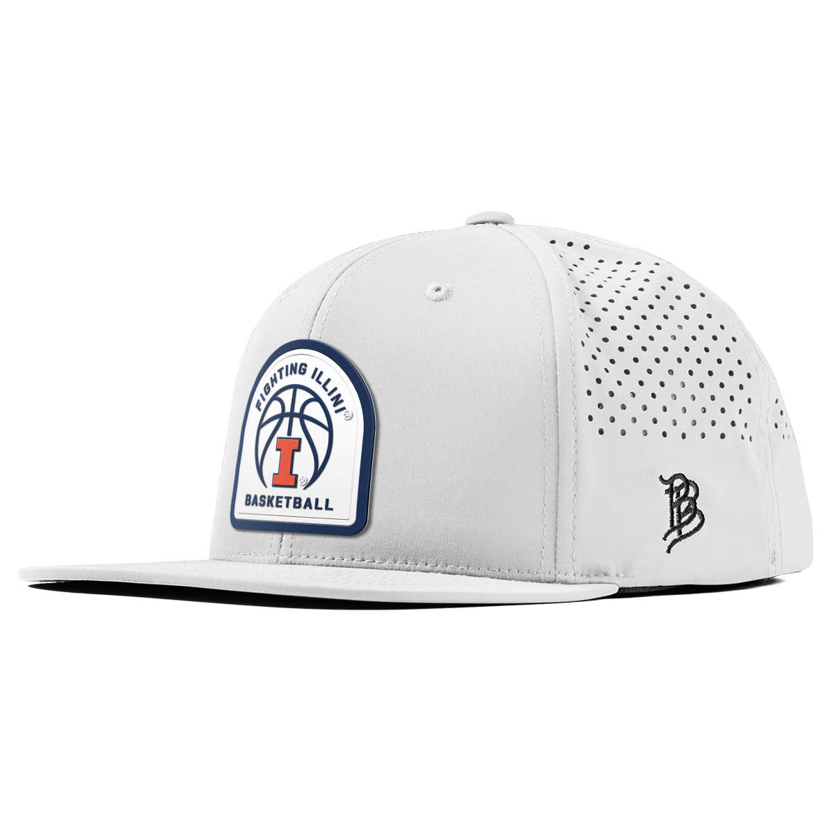 University of Illinois "Illinois Basketball" Flat Performance White