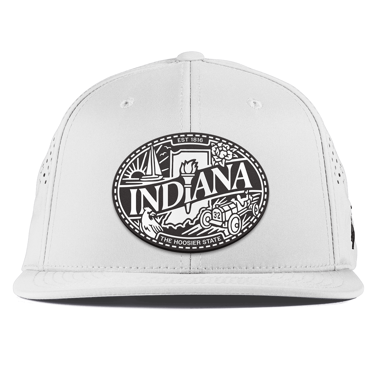 Indiana Traveler Flat Performance White