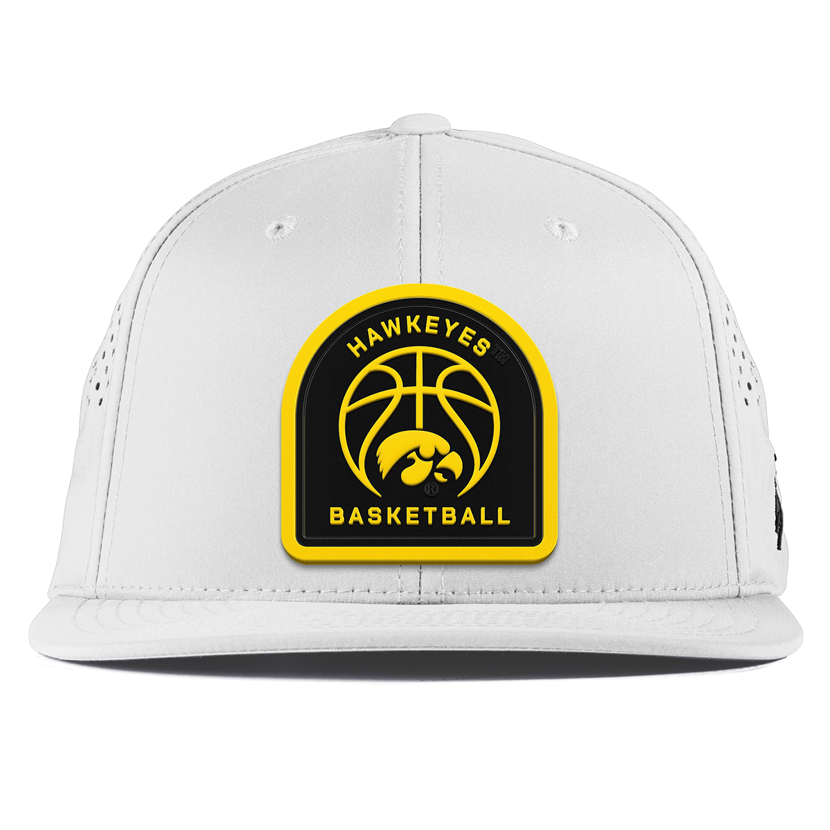 University of Iowa "Iowa Basketball" Flat Performance White