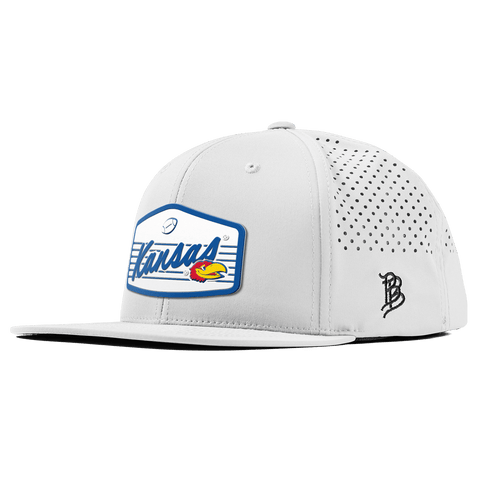 University of Kansas "Jayhawks Football" Flat Performance White