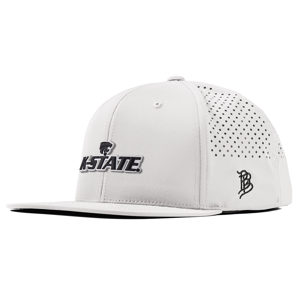 Kansas State "K-State Wildcat" Flat Performance White