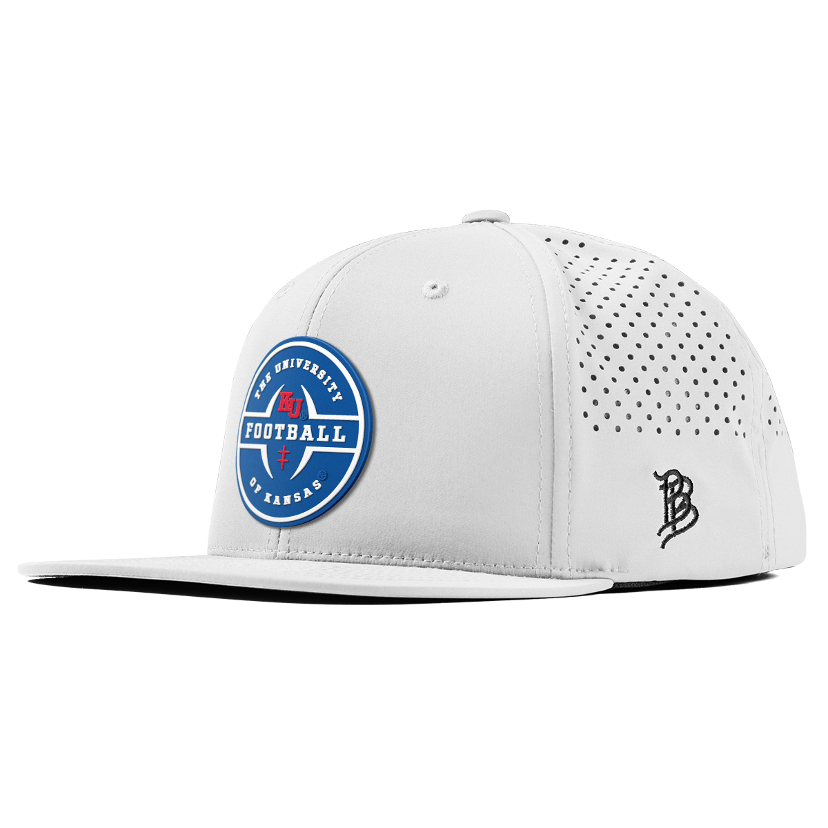 University of Kansas "Kansas Football Legacy" Flat Performance White