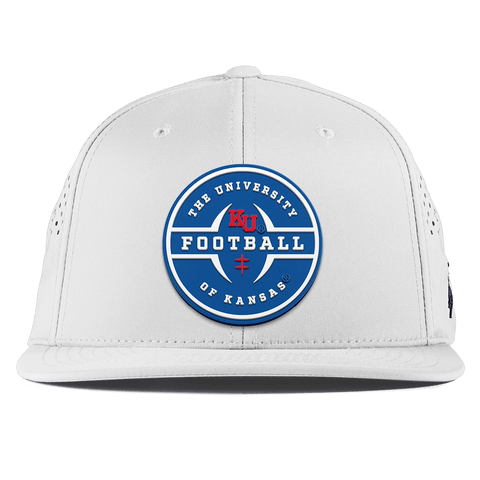 University of Kansas "Kansas Football Legacy" Flat Performance White