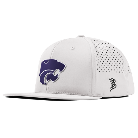 Kansas State "Kansas State Team Logo" Flat Performance White