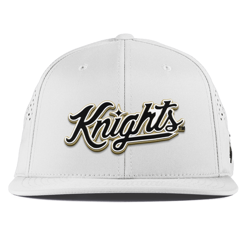 University of Central Florida "Knights Script" Flat Performance White