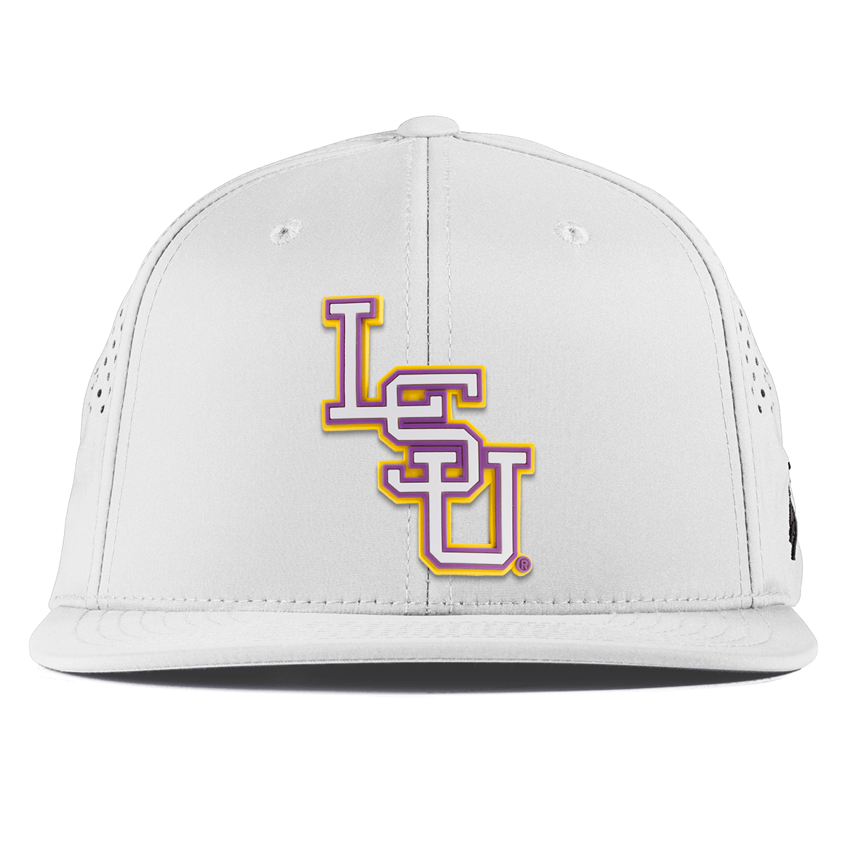 Louisiana State University "LSU Baseball" Flat Performance White