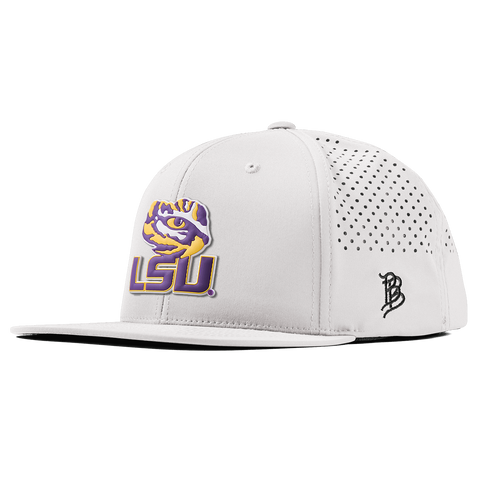 Louisiana State University "LSU Tiger Eye" Flat Performance White