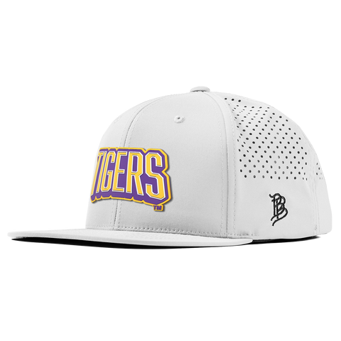 Louisiana State University "LSU Tigers Block" Flat Performance White