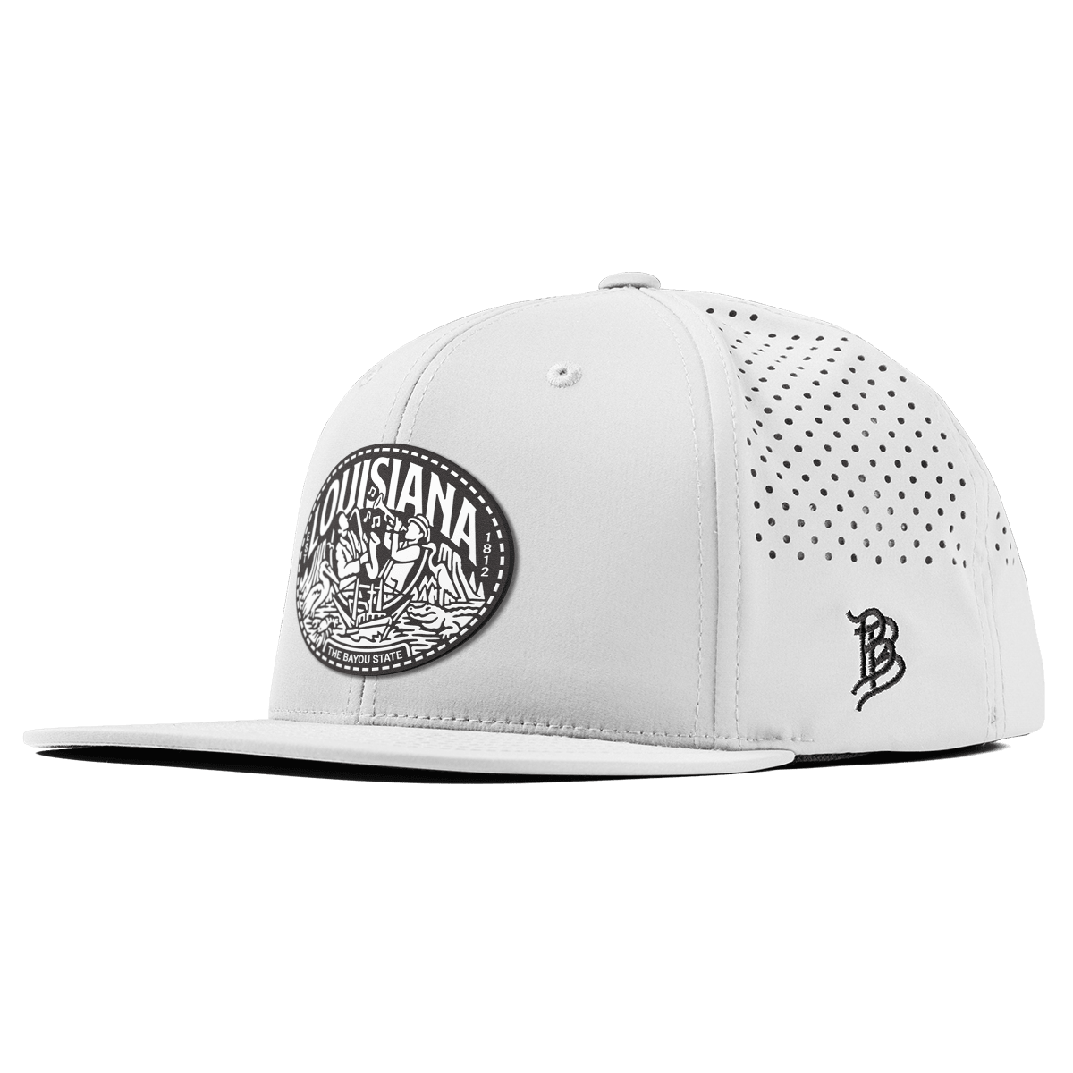 Louisiana Traveler Flat Performance White