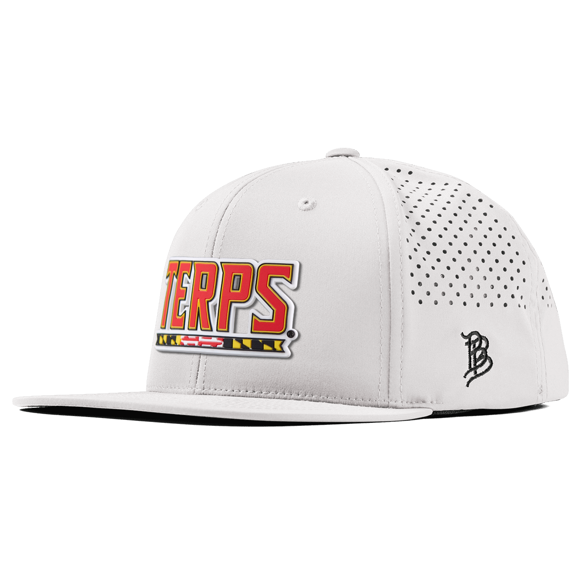 University of Maryland "Maryland Terps" Flat Performance White