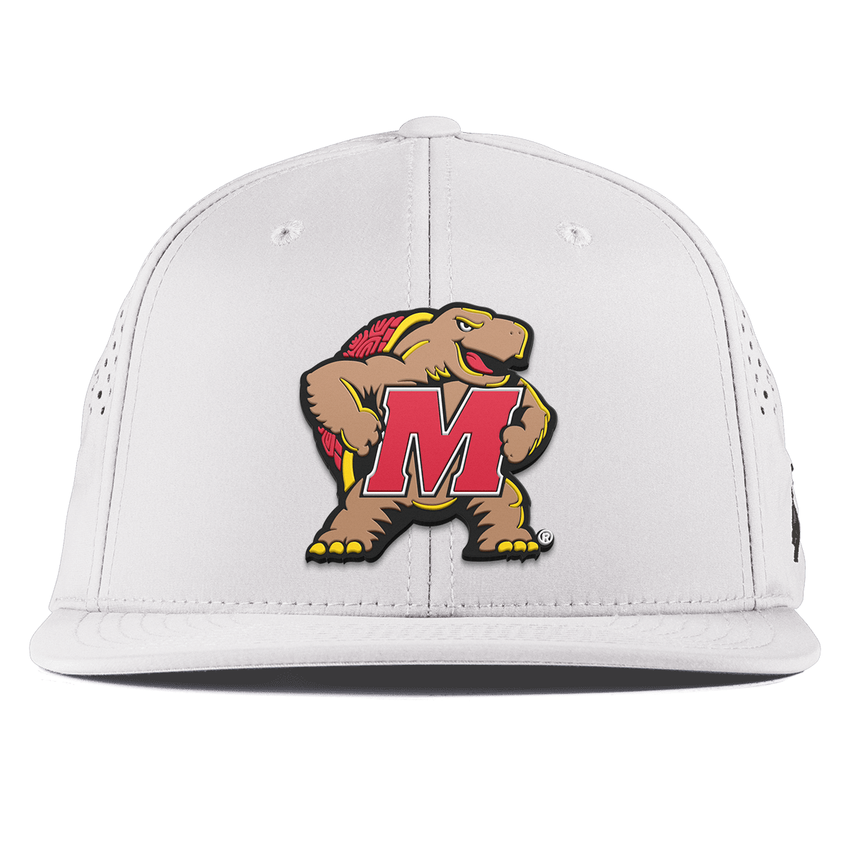 University of Maryland "Maryland Terrapin Team Logo" Flat Performance White