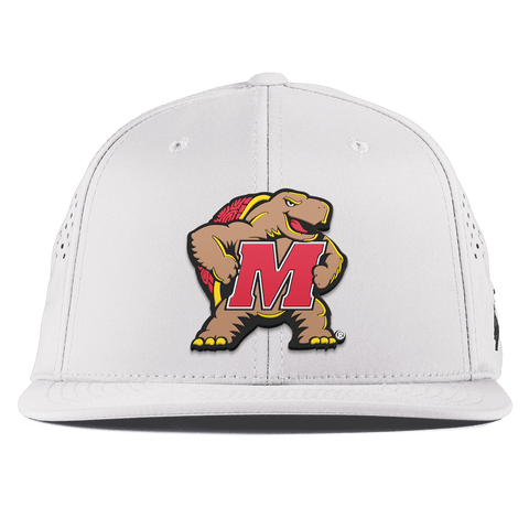 University of Maryland "Maryland Terrapin Team Logo" Flat Performance White