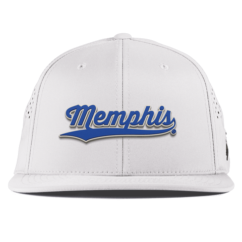 University of Memphis "Memphis Script" Flat Performance White