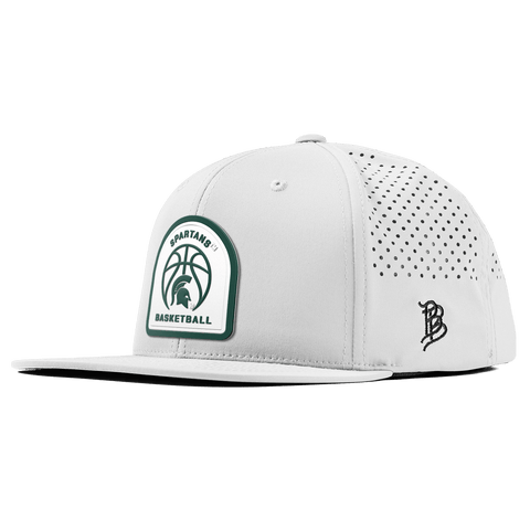 Michigan State University "Michigan State Basketball" Flat Performance White
