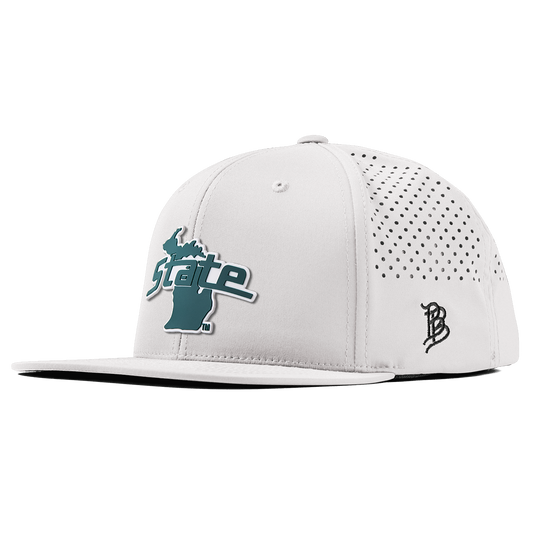 Michigan State University "Michigan State Outline" Flat Performance White