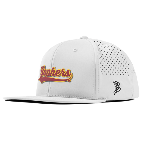 University of Minnesota "Minnesota Gophers Script" Flat Performance White