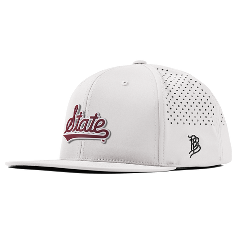 Mississippi State University "Mississippi State Script" Flat Performance White