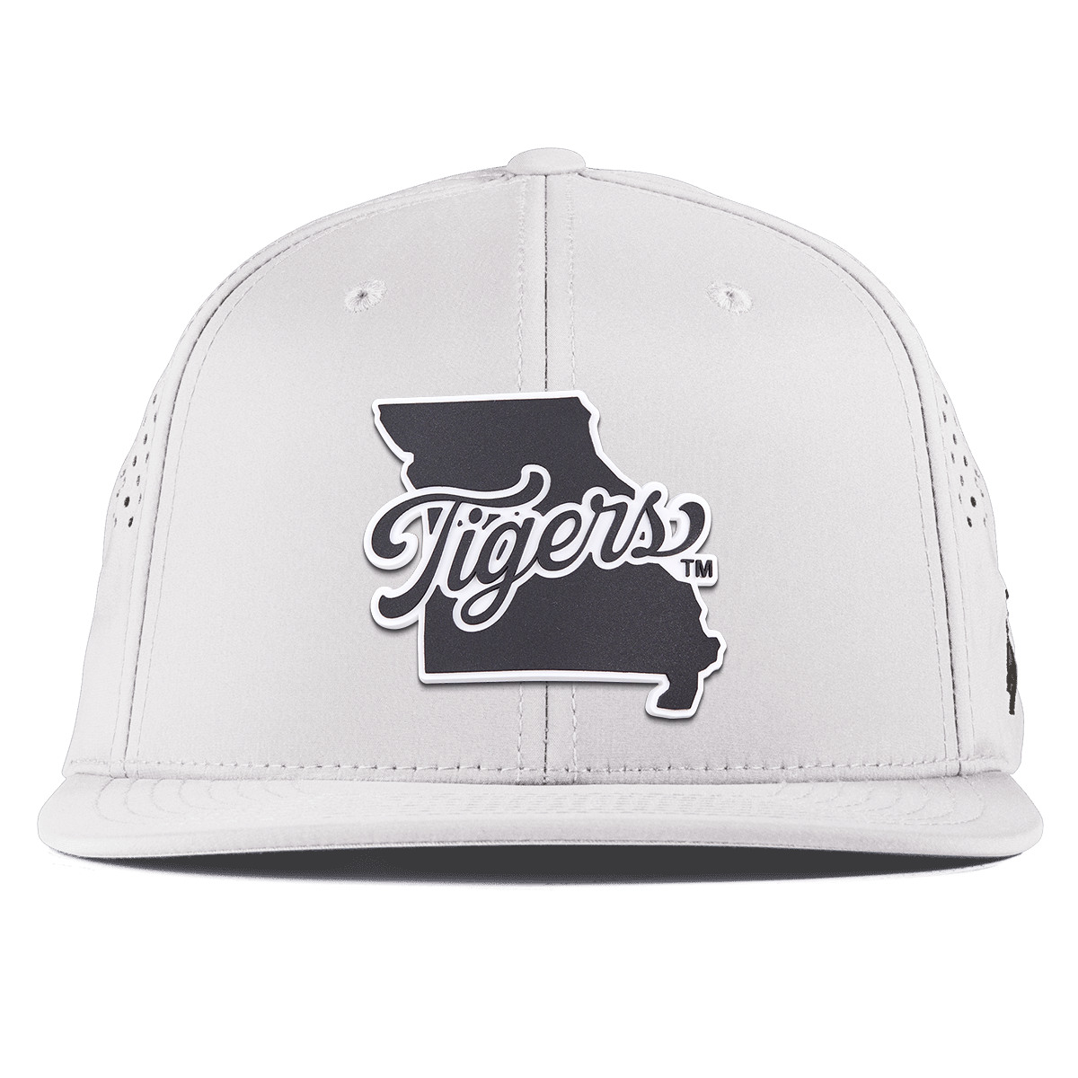 University of Missouri "Missouri Tigers State Script" Flat Performance White