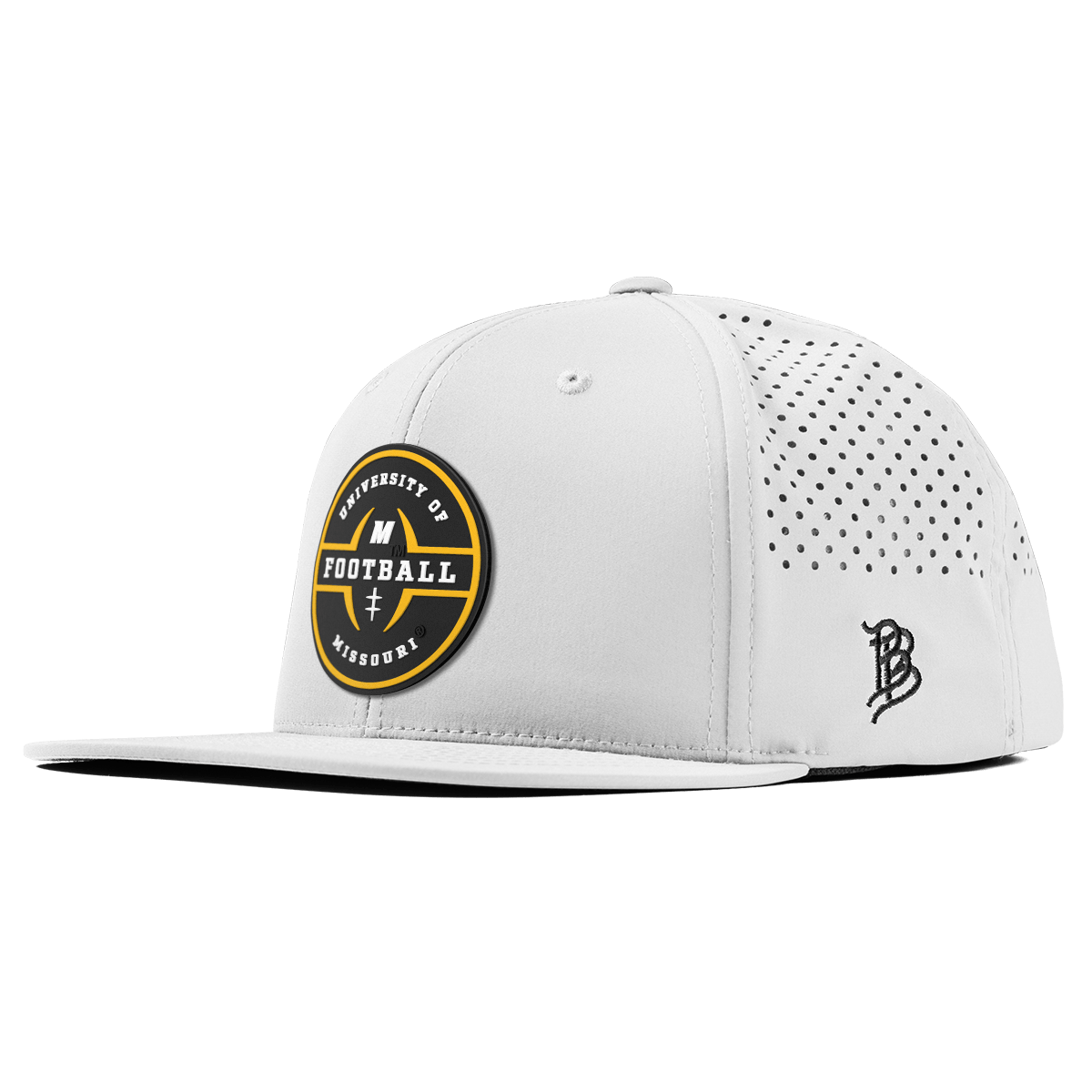 University of Missouri "Mizzou Football" Flat Performance White