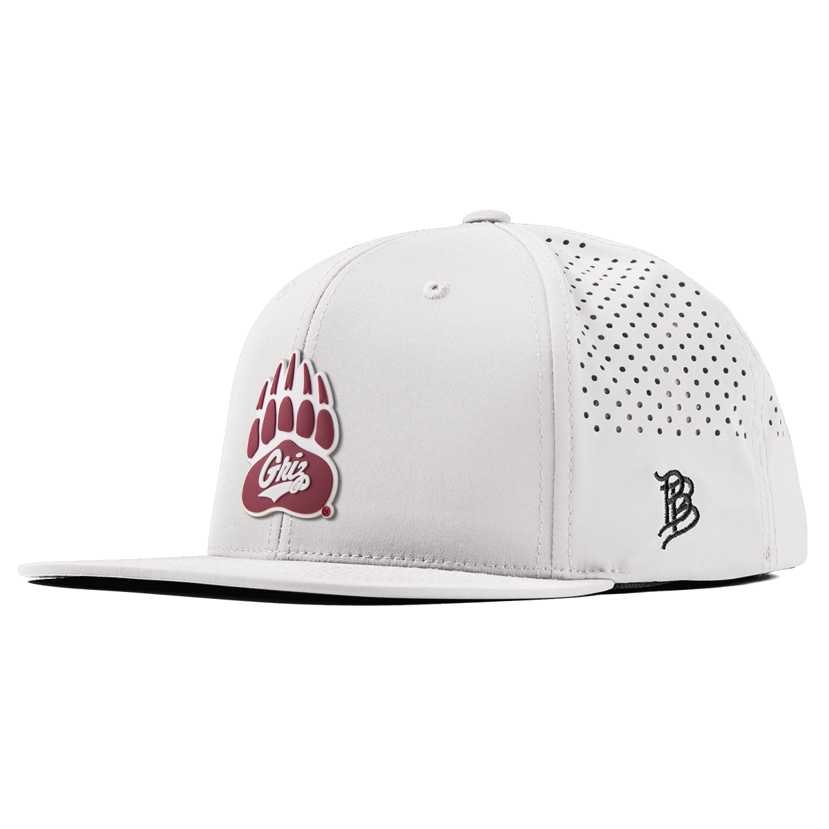 University of Montana "Montana Grizz" Flat Performance White
