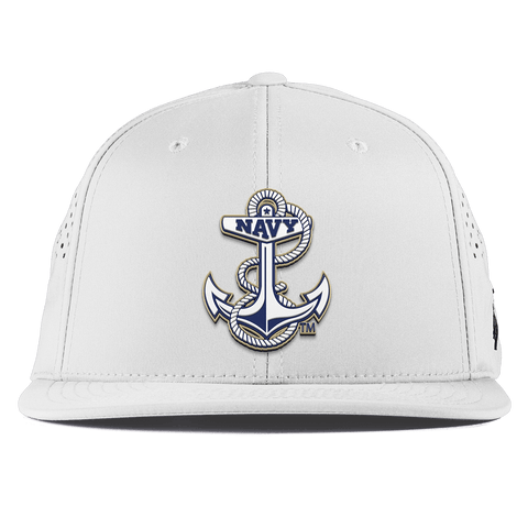 United States Naval Academy "Naval Academy Midshipman" Flat Performance White