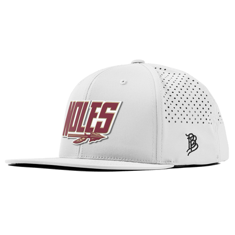 Florida State University "Noles" Flat Performance White 