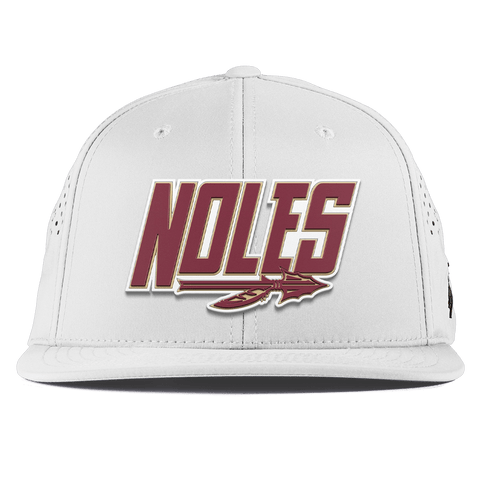 Florida State University "Noles" Flat Performance White 