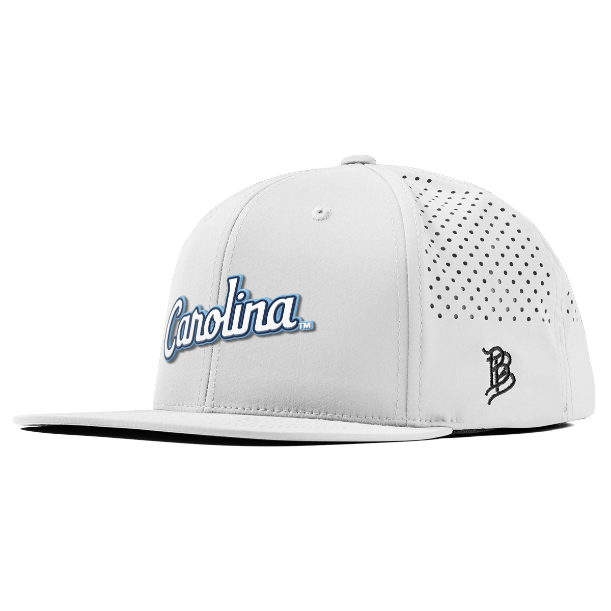 University of North Carolina "North Carolina Script" Flat Performance White