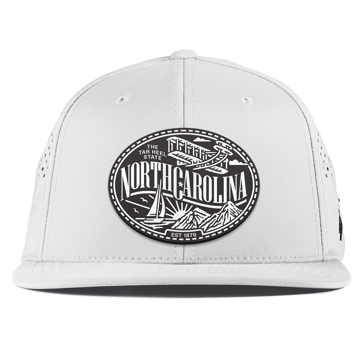 North Carolina Traveler Flat Performance White